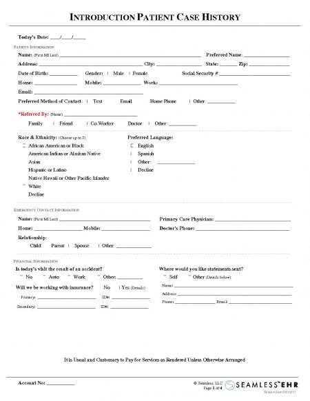 New Patient Forms | Siraguso Family Chiropractic